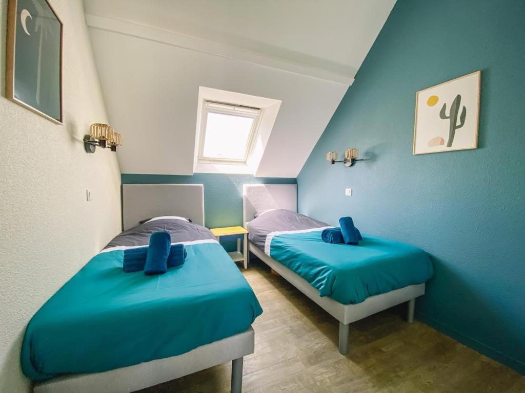 Appartement En Duplex Front De Mer, Cap Coz Фуенан Екстериор снимка